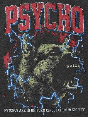 ELECTRIC PSYCHO VINTAGE TEE