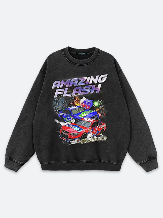 THE RACING EDGE VINTAGE CREWNECK