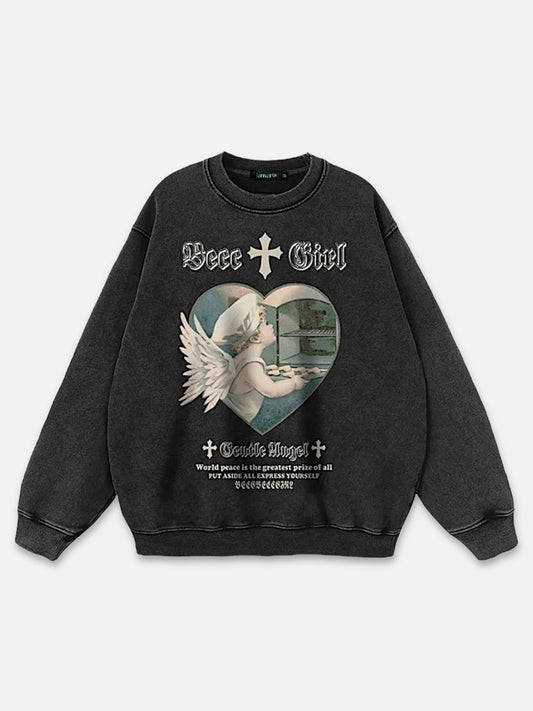 BAKED WITH BLISS VINTAGE CREWNECK