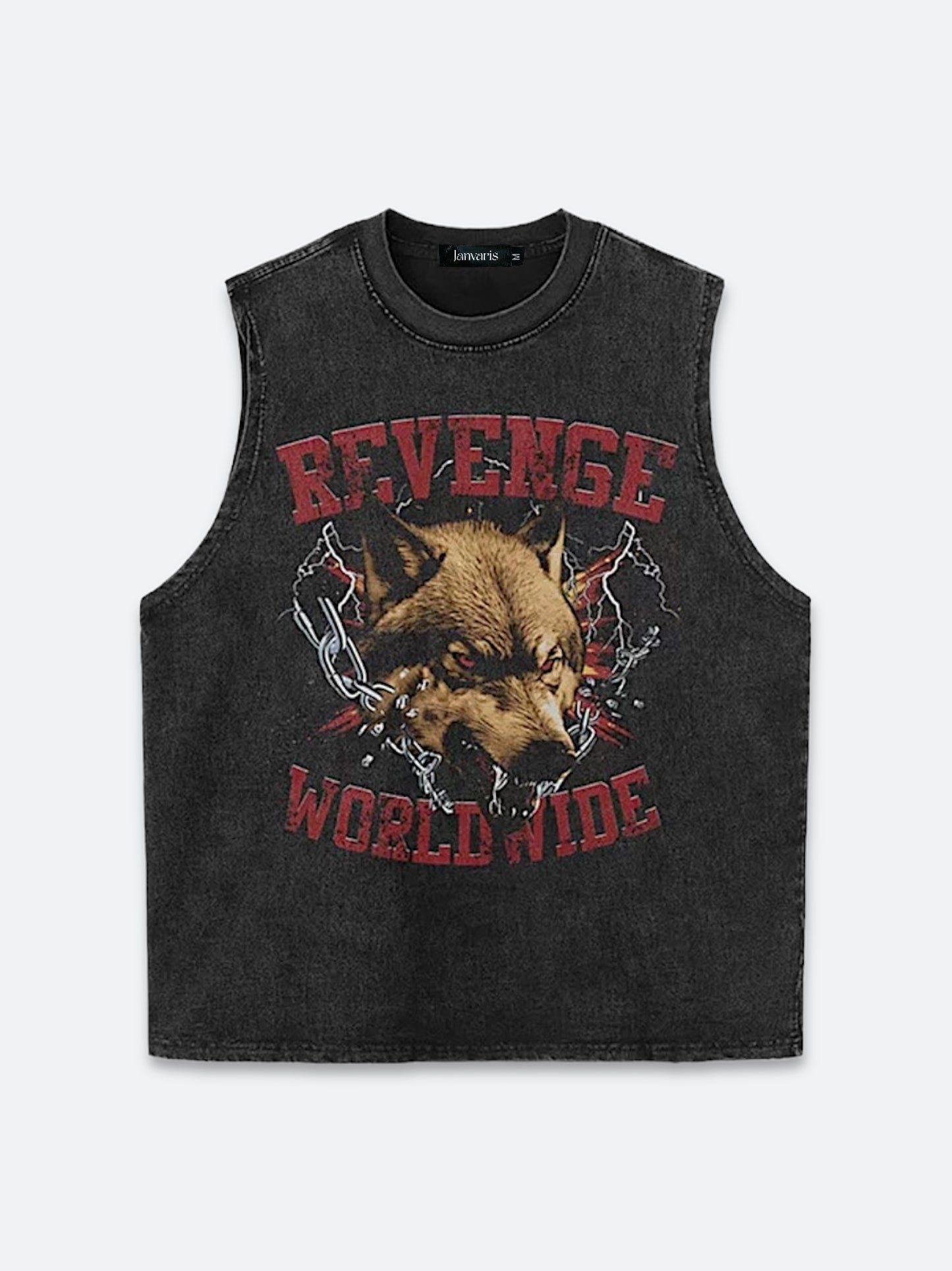 VENGEANCE GLOBAL VINTAGE SLEEVELESS SHIRT