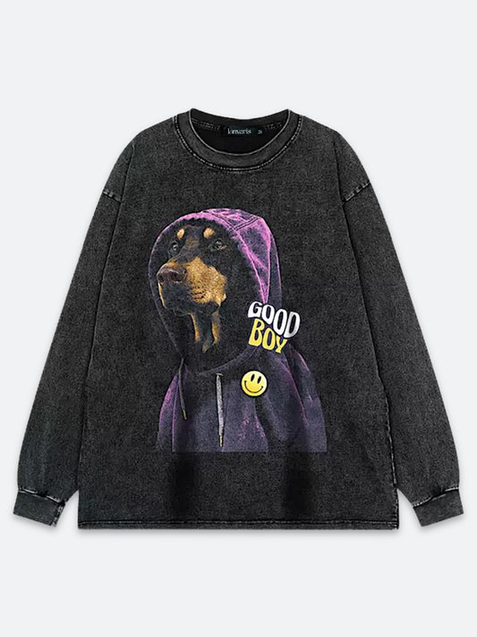 STREET PAWS VINTAGE LONGSLEEVE