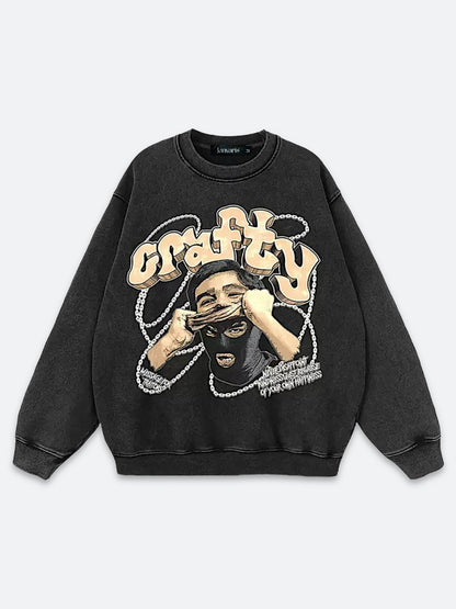 CRAFTY CONSPIRATOR VINTAGE CREWNECK