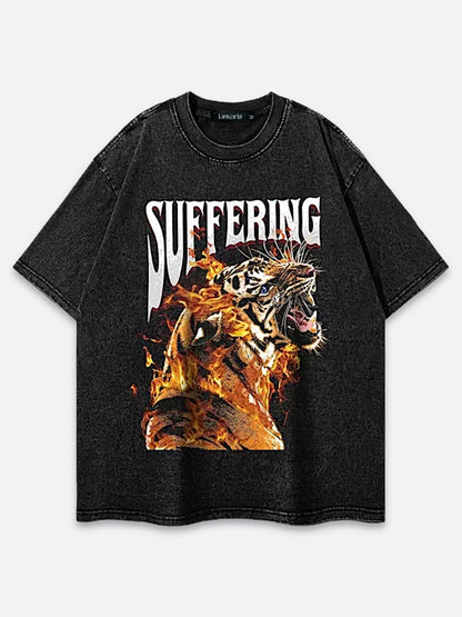 TIGER'S FURY VINTAGE TEE