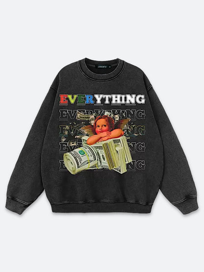 DIVINE PROSPERITY VINTAGE CREWNECK