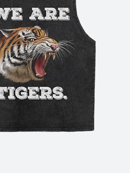 TIGER'S ROAR VINTAGE SLEEVELESS SHIRT